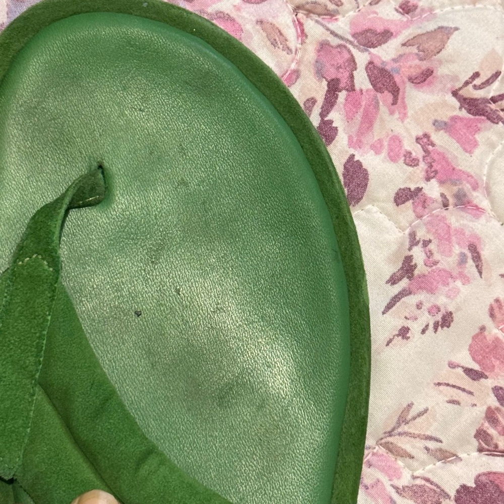 Free People Emerald Green Slippers - Picture 8 of 9